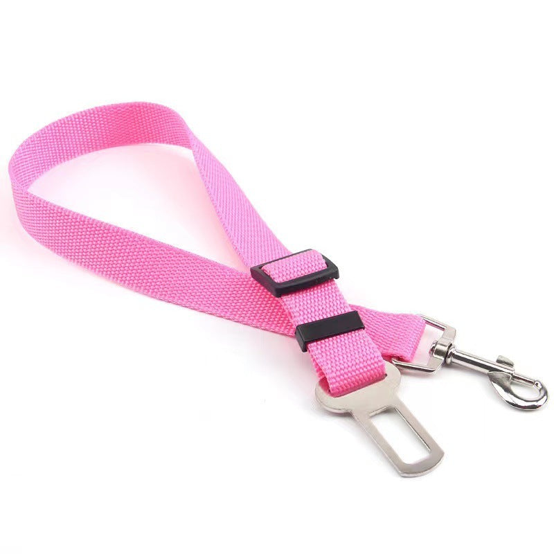 JuicyRide™ Adjustable Pet Car Seat Belt - 7 Safety Colors