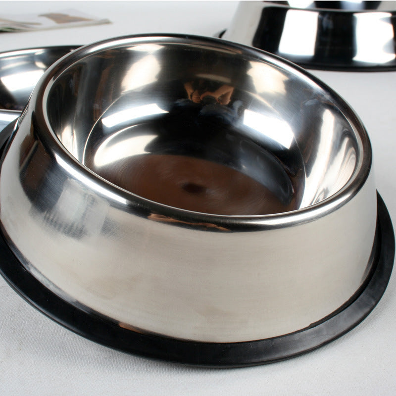 JuicyFeast™ Stainless Steel Pet Bowls - Fast US Shipping | 6 Sizes