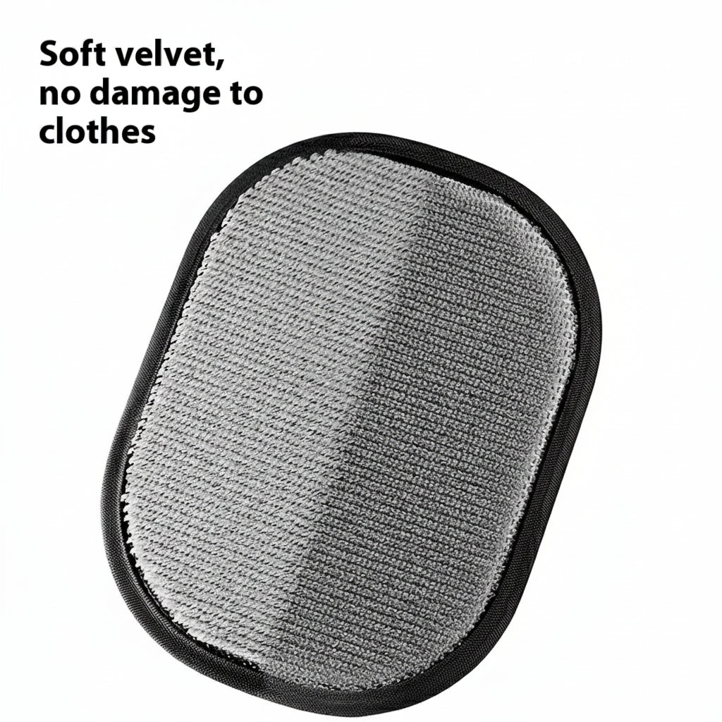 JuicyClean™ Electro-Magnet Glove - Black & Yellow Pet Hair Remover