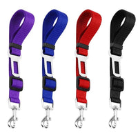 JuicyRide™ Adjustable Pet Car Seat Belt - 7 Safety Colors