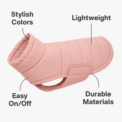 ThermoShield Elite - Insulated Waterproof Dog Coat for Winter