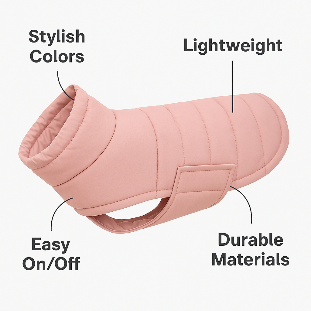 ThermoShield Elite - Insulated Waterproof Dog Coat for Winter