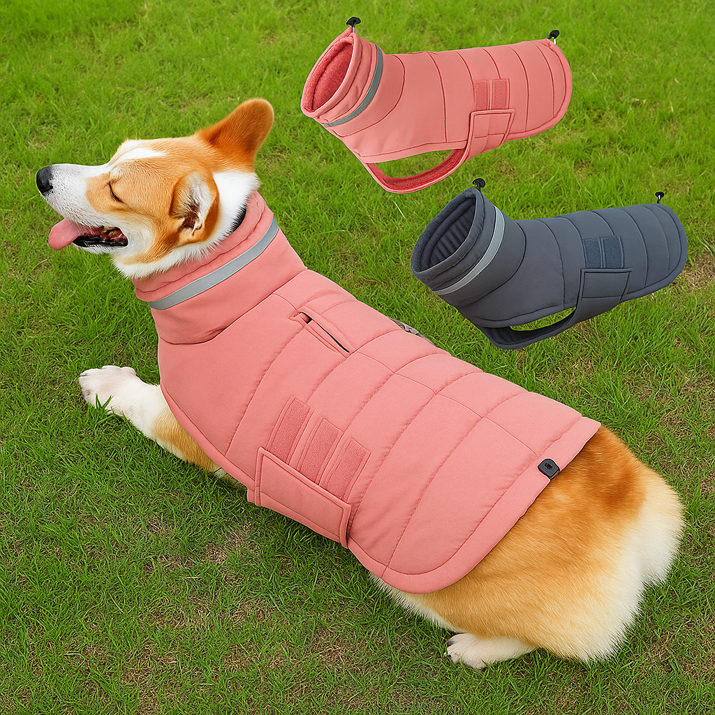ThermoShield Elite - Insulated Waterproof Dog Coat for Winter