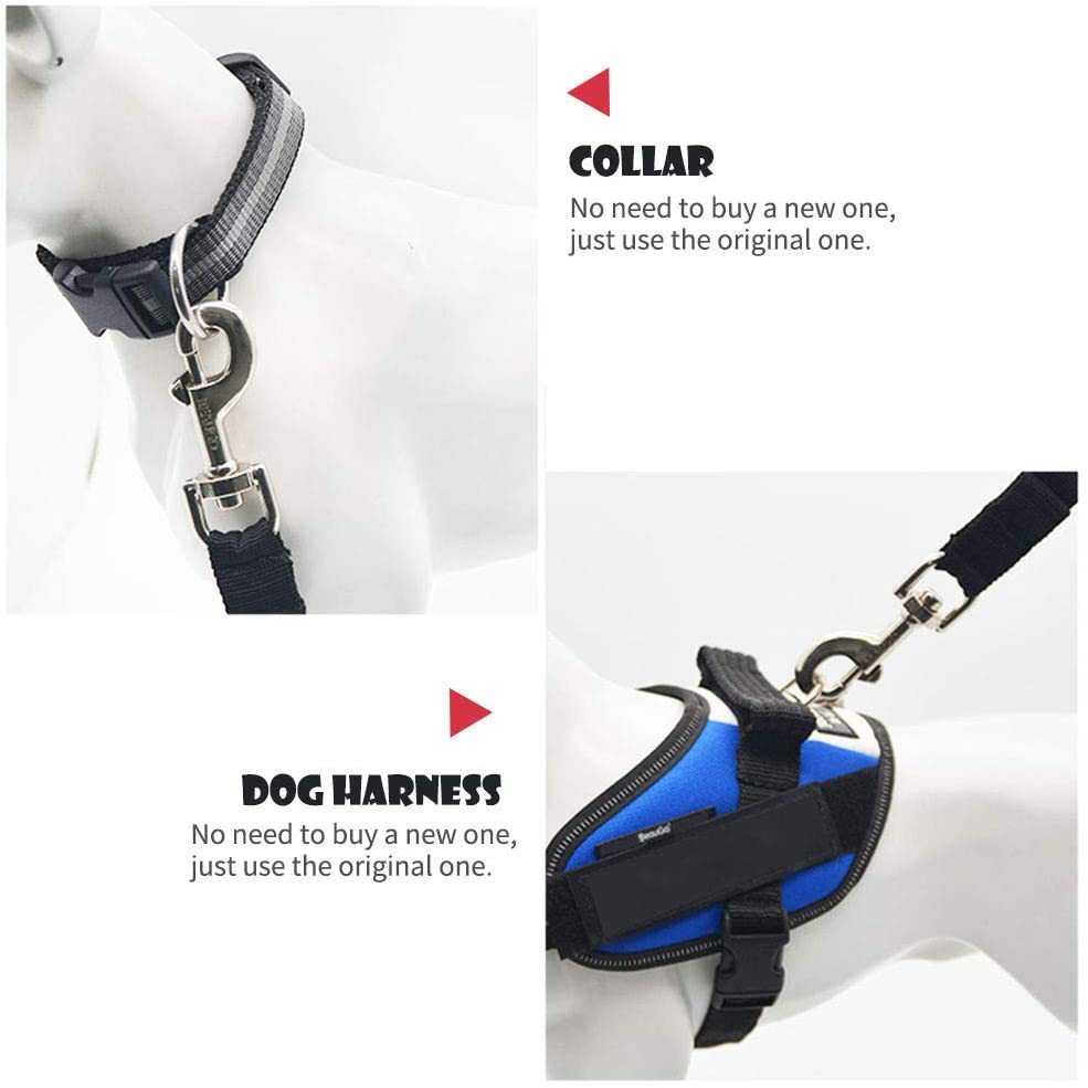JuicyRide™ Adjustable Pet Car Seat Belt - 7 Safety Colors